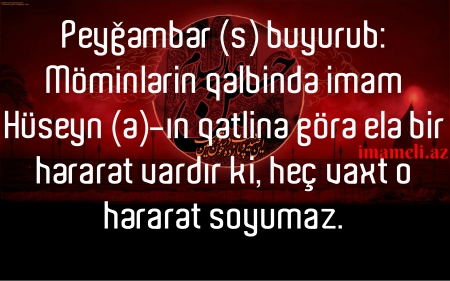 İmam Hüseyn (ə) haqqında hədislər