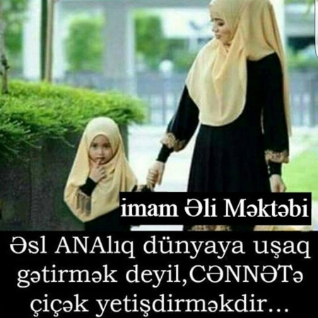 Övladlarınıza belə dua edin