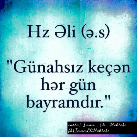 Bir birindən gözəl hədislər