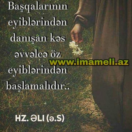 Bizim ailədə hamı haqlıdır. Onlarda isə hamı təqsirkardır.
