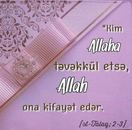 Bəlanı geri qaytarmaq, qəzanı dəyişmək üçün əməl.