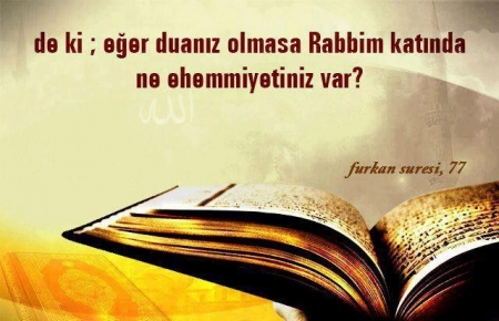 Duaların xülasəsi.