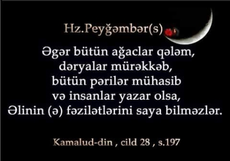 İmam Əlinin (ə.s) fəziləti hədislər güzgüsündə.